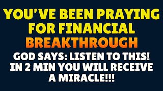 AFTER LISTENING YOU WILL RECEIVE A FINANCIAL BLESSING FROM GOD IN 2 MINUTES - IT REALLY WORKS