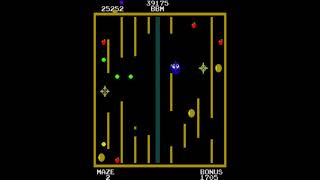 maze invaders mame gameplay