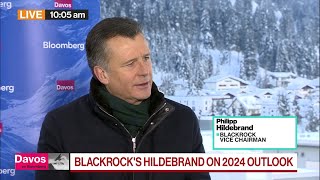 Davos 2024: BlackRock's Hildebrand on Rates, Economy, Trump