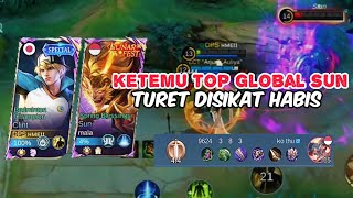 ketika Ling Angela bertemu top global sun 😂🗿 | #clint #mobilelegends #vantshikigami