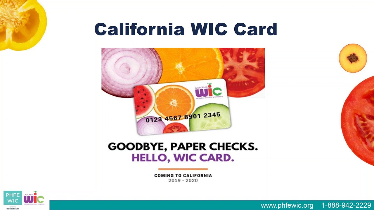 Webinar: The WIC Card And App Are Coming! - YouTube