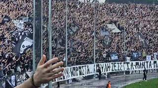 PAOK fans Gate 4 (Θύρα IV) unbelievable atmosphere on Toumba Stadium (Στάδιο Τούμπας)