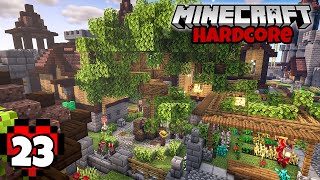 Let's Play Minecraft Hardcore | Village Tree