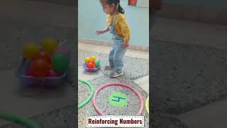 Reinforcing Numbers 1-5 #sunriseschool #numeracy #nipunbharat  #grossmotorskill