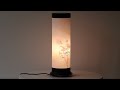 盆提灯 芙蓉ちりめん japanese obon lantern