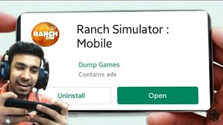 How To Download Ranch Simulator For Android _ Ranch simulator Mobile _ Ranch Simulator On Andriod.