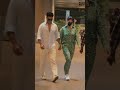 Katrina kaif and Vicky Kaushal snapped at Mumbai airport tonight