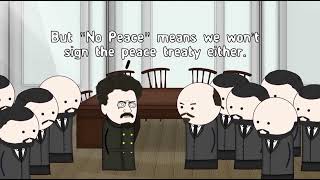 Oversimplified, Trotsky being a mastermind
