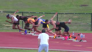 Men's 110m Hurdles Final PURE Athletics Spring Invitational April 20, 2024