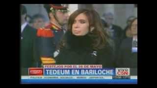 Tedeum en Bariloche 2012 - Presidente Cristina Kirchner