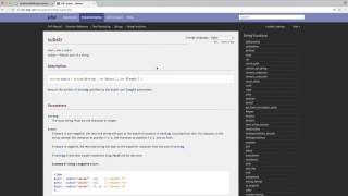 PHP Basics: Finding PHP functions (32/35)