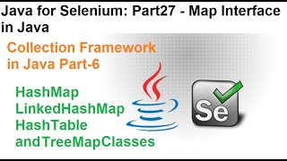 Java for Selenium | Part27 | What is Map Interface in Java?