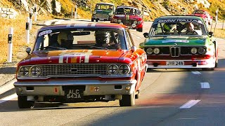 66 Jaw-Dropping Classic Cars in the Swiss Mountains