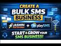 Create a Bulk SMS Business with Jasmin SMS Gateway and PlaySMS | Full Setup Support