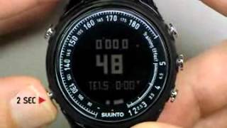 Suunto t3 / t4 - How to switch from heart rate mode to training effect mode