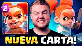 PROBANDO LA NUEVA CARTA DE CLASH ROYALE! ESTA ROTA?