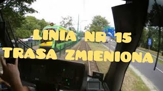 [MPK Poznań] Solaris Tramino S105p - linia nr 15 - Budziszyńska - Połabska/Trasa zmieniona - CabVIEW