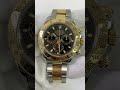 rolex cosmograph daytona black diamond dial steel u0026 gold 116523