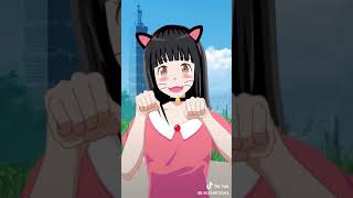 追音小姐姐 學貓叫 國語版 抖音 Tik Tok