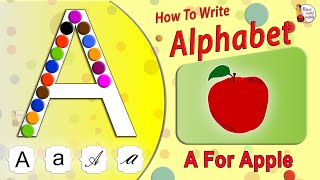 એબીસીડી  | Alphabet | How to Write Alphabet |  Alphabet for Kids | ABCD | A For Apple | Hastaramta