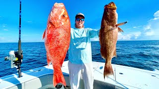 Tournament $ WINNING $ Red Snapper on 47’ Freeman!