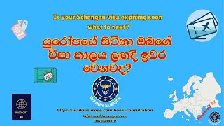 Is Your Schengen Visa Expiring Soon? What to Do Next | Guide for Sri Lankans in Europe