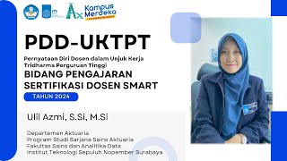 PDD-UKTPT SERDOS 2024 | ULIL AZMI | INSTITUT TEKNOLOGI SEPULUH NOPEMBER (ITS)