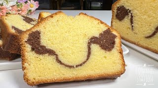 How to Make Moist \u0026 Delicious Marble Cake | Simple Recipe!