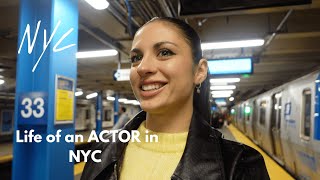 ACTING SCHOOL IN NEW YORK | auditions, acting career update, day in life in NYC