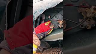 No Spreaders? Firefighter Shows Vehicle Door Entry Trick! 🚒