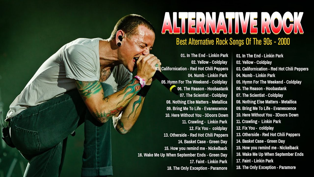 Alternative Rock Greatest Hits рџ ґlinkin Park Evanescence Metallica