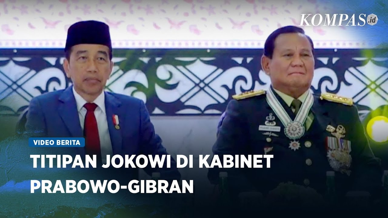 Cawe-cawe Jokowi Di Kabinet Prabowo-Gibran: Dibantah Istana, Diakui ...