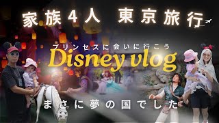 【後編】 子連れ旅行　ディズニーランドVLOG /４Ｋ