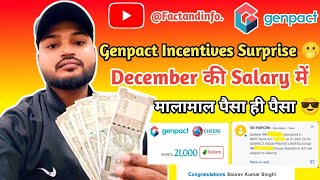 Genpact Incentives Plan| R\u0026R Payment Of Genpact| Incentives के पैसे आ गए|How to earn more Incentives