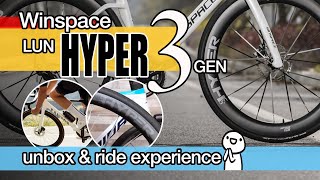 Winspace LUN HYPER 3 Gen Review / 2025 HYPER D33 experience / Chinese Carbon Wheels Roadbike / D45