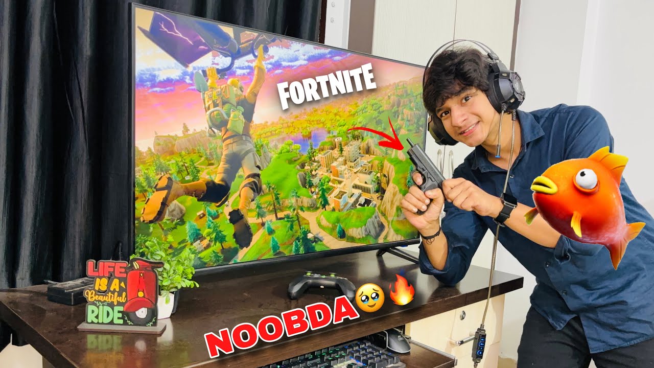 Let’s PLAY FORTNITE TOGETHER | FIRST TIME EXPERIENCE | BUILD AND FIRE 🔥 ...