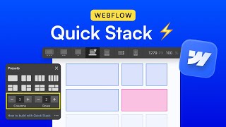 Quick Stack Component in Webflow