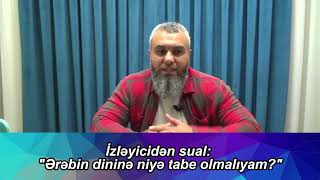 İzləyicidən sual: \