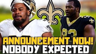 😲🚨OH MY! JUST CONFIRMED, TOOK EVERYONE BY SURPRISE! New Orleans Saints news