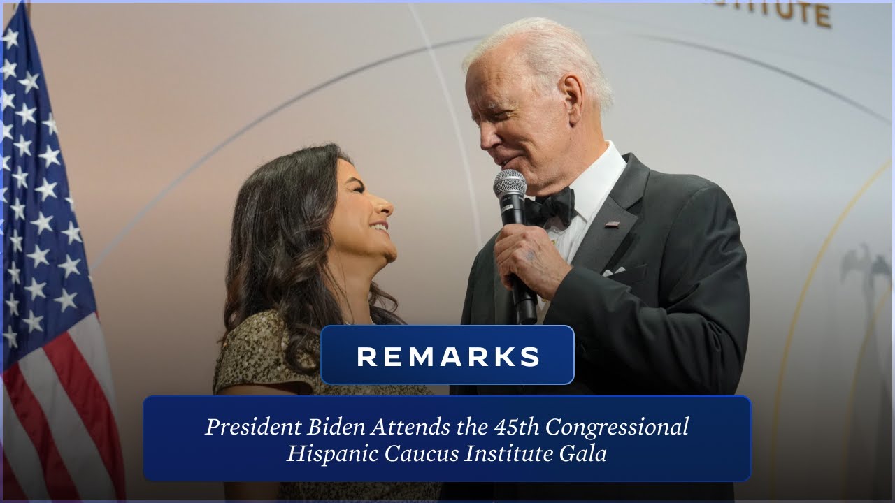 President Biden Attends The 45th Congressional Hispanic Caucus ...