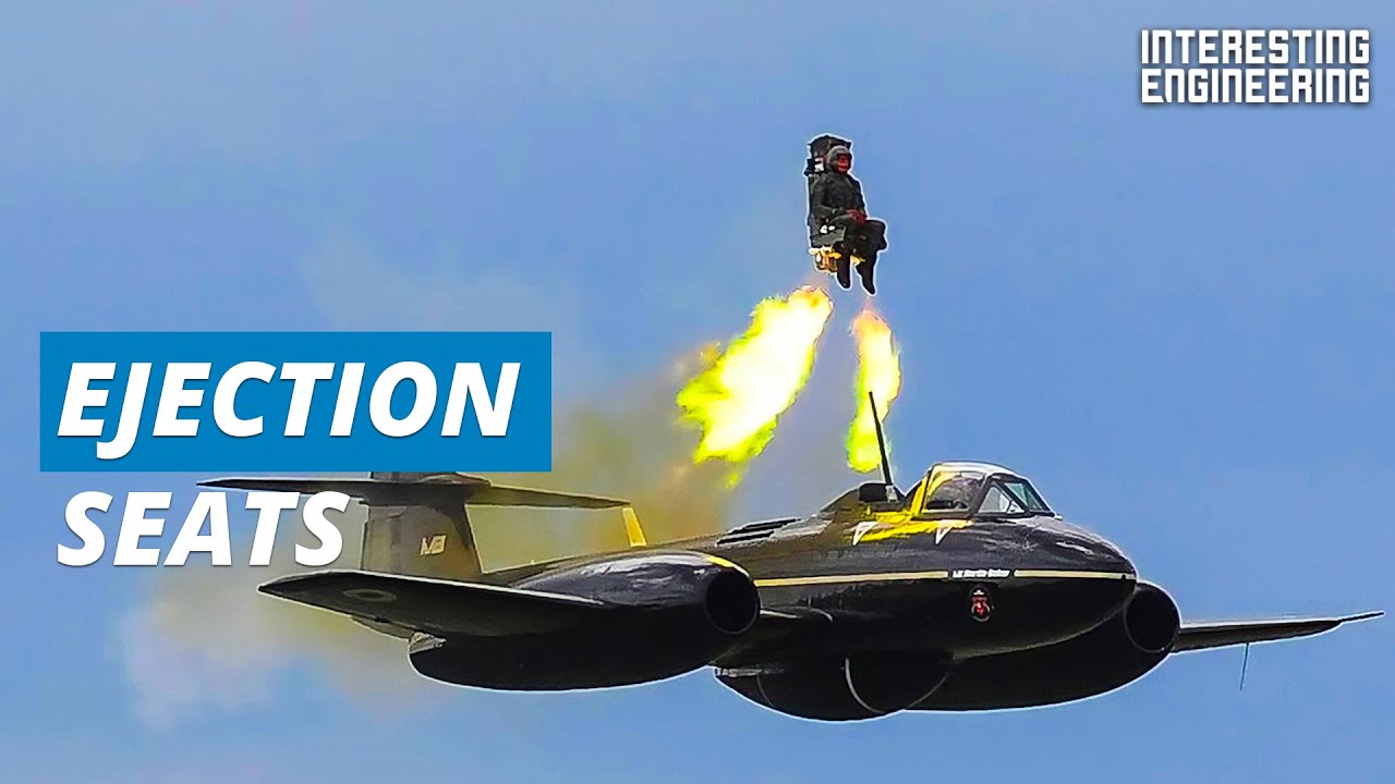 The Dangerous Task Of Ejecting From A Fighter Jet - YouTube