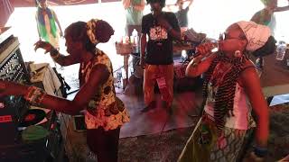 Sanga Mama Africa SoundSystem plays King Alpha's tune King of Ethiopia at the Dub Camp festival 2018