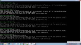 Unix shell scripting sed command Line and context addressing part 4