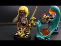 splatoon nintendo amiibo octoling inkling smallfry unboxing