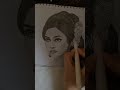 om shanti om priya sketching art drawing portrait tranding