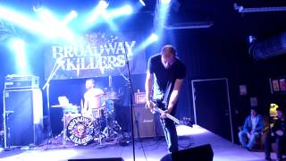 Broadway Killers - Out Of My Hands \u0026 Shadow of My Misery, live @ Radar in Aarhus 26.10.2013