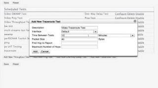 perfSONAR Metrics Traceroute