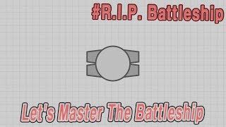 Diep.io MOMENTS // R.I.P. BATTLESHIP! (Diep.io Gameplay) 탱크 키우기, 다이피오