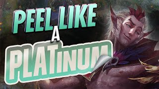 The Secrets To PEELING Your ADC [Challenger Coaching Rakan Support]