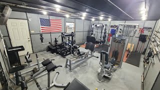 Garage gym tour